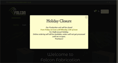 Desktop Screenshot of falconfabrication.co.uk
