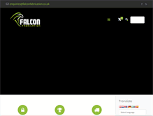 Tablet Screenshot of falconfabrication.co.uk